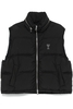 AMI PARIS AMI DE COEUR DOWN GILET Size: S,  colour: BLACK