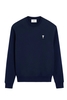 AMI PARIS AMI DE COEUR SWEATSHIRT Size: L,  colour: NAVY