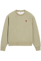 AMI PARIS AMI DE COEUR SWEATSHIRT Size: M,  colour: SAGE