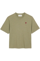 AMI PARIS AMI DE COEUR T SHIRT Size: S,  colour: SAGE