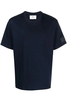 AMI PARIS FADE OUT PATCH LOGO T SHIRT Size: L,  colour: NAVY