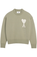 AMI PARIS OFF WHITE ADC SWEATER Size: S,  colour: SAGE