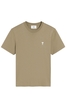 AMI PARIS OFF WHITE ADC TSHIRT Size: L,  colour: BEIGE