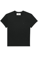 AMI PARIS TONAL HEART T SHIRT Size: S,  colour: BLACK