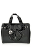 Armani Jeans Womens Black Patent Handbag