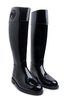 Armani Jeans Womens Diamante Wellington Boots Black