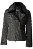 Armani Jeans Womens Fur Collar Short Jacket