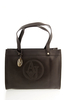 Armani Jeans Womens Leather Shopper Handbag
