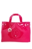 Armani Jeans Womens Pink Patent Handbag