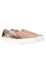 Armani Jeans Womens Rose Gold Sneaker Size: 39 UK6