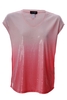 Armani Jeans Womens Sequin Drape Blouse