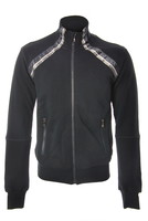 D&G Dolce & Gabbana Silk Detail Zip Top