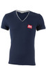 D&G Dolce & Gabbana V-Neck Double Band T-Shirt