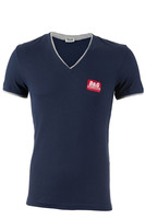 D&G Dolce & Gabbana V-Neck Double Band T-Shirt
