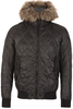 Diesel Fur Lined Hooded Jacket