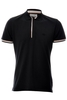 Dior Homme Contrasting Stripe Polo Black