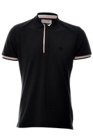 Dior Homme Contrasting Stripe Polo Black