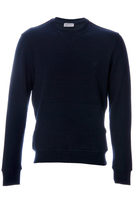 Dior Homme Crew Neck Emblem Logo Sweatshirt Navy