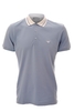 Dior Homme Ribbed Collar Polo T-Shirt Blue