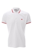 Dior Homme Ribbed Collar Polo T-Shirt White