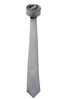 Dior Homme Silk Tie Silver Metallic