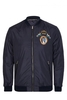 Dolce & Gabbana Embroidered Chest Detail Bomber Jacket Navy