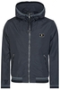Dolce & Gabbana Logo Plaque Hooded Nylon Jacket Black