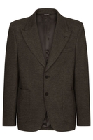 DOLCE & GABBANA 2 BUTTON BLAZER Size: 50,  colour: BLACK