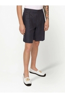 DOLCE & GABBANA BRANDED COTTON SHORTS Size: 48,  colour: BLUE