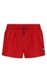 DOLCE & GABBANA BRANDED DRAWSTRING SWIMSHORTS Size: 3,  colour: RED