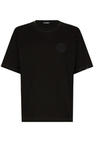 DOLCE & GABBANA BRANDED OVER FITT COTTON T SHIRT Size: 46,  colour: