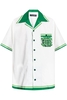 DOLCE & GABBANA CONTRAST POCKET BOWLING SHIRT Size: 39,  colour: WH