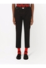 DOLCE & GABBANA COTTON COMBAT PANTS Size: 50,  colour: BLACK