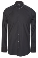Dolce & Gabbana Cotton Stretch Shirt Black Size: 39,  colour: BLAC