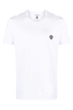 DOLCE & GABBANA CREST COTTON T SHIRT Size: 5,  colour: WHITE