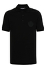 DOLCE & GABBANA CREST POLO SHIRT Size: 54,  colour: BLACK