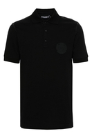 DOLCE & GABBANA CREST POLO SHIRT Size: 54,  colour: BLACK