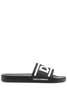 DOLCE & GABBANA D&G BRANDED POOL SLIDERS Size: 41,  colour: BLA
