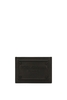 DOLCE & GABBANA EMBOSSED PLAQUE CARD CASE Size: One,  colour: BLACK
