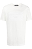 DOLCE & GABBANA EMBOSSED PLAQUE T SHIRT Size: 50,  colour: WHITE