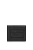 DOLCE & GABBANA EMBOSSED PLAQUE WALLET Size: One,  colour: BLACK