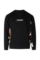 DOLCE & GABBANA KIDS BOYS CAMO SWEATSHIRT Size: 10,  colour: BLACK