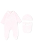 DOLCE & GABBANA KIDS GIRLS BABY GROW SET Size: 12/18,  colour: PINK