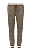 DOLCE & GABBANA KIDS KIDS CHECK JOGGERS Size: 6,  colour: BROWN