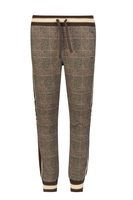 DOLCE & GABBANA KIDS KIDS CHECK JOGGERS Size: 6,  colour: BROWN