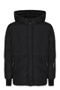 DOLCE & GABBANA KIDS KIDS HOODED DOWN JACKET Size: 10,  colour: BLA