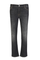 DOLCE & GABBANA KIDS KIDS PLAQUE JEANS Size: 8,  colour: CHARCOAL