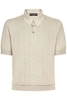 DOLCE & GABBANA KNITTED POLO Size: 50,  colour: BEIGE