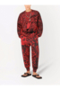 DOLCE & GABBANA LEOPARD SWEATSHIRT Size: XS,  colour: RED
