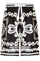 DOLCE & GABBANA MARINA PRINT SHORTS Size: 48,  colour: NAVY